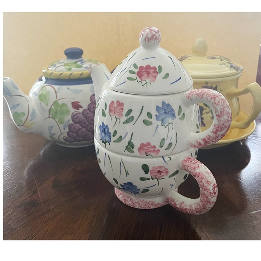 Tea Pots & Cups - Set of 3 Combos